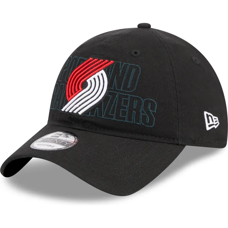 schwarze-verstellbare-gebogene-kappe-9twenty-draft-edition-2023-der-portland-trail-blazers-nba-von-new-era schwarze-verstellbare-gebogene-kappe-9twenty-draft-edition-2023-der-portland-trail-blazers-nba-von-new-era