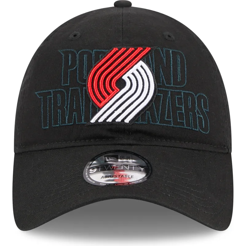 schwarze-verstellbare-gebogene-kappe-9twenty-draft-edition-2023-der-portland-trail-blazers-nba-von-new-era schwarze-verstellbare-gebogene-kappe-9twenty-draft-edition-2023-der-portland-trail-blazers-nba-von-new-era