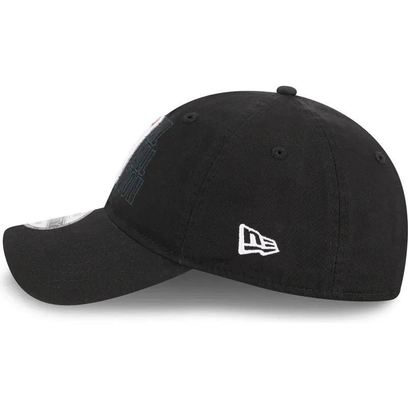 schwarze-verstellbare-gebogene-kappe-9twenty-draft-edition-2023-von-nba-von-new-era