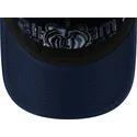 marineblaue-verstellbare-gebogene-kappe-9twenty-draft-edition-2023-der-memphis-grizzlies-nba-von-new-era