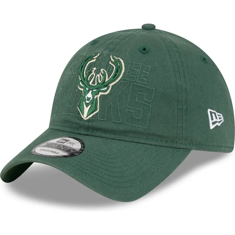 grune-verstellbare-curved-cap-9twenty-draft-edition-2023-der-milwaukee-bucks-nba-von-new-era grune-verstellbare-curved-cap-9twenty-draft-edition-2023-der-milwaukee-bucks-nba-von-new-era