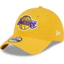 mutzen-gebogen-gelb-verstellbares-band-9twenty-draft-edition-2023-der-los-angeles-lakers-nba-von-new-era