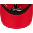 rote-verstellbare-gebogene-kappe-9twenty-draft-edition-2023-der-toronto-raptors-nba-von-new-era
