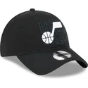 schwarze-verstellbare-gebogene-kappe-9twenty-draft-edition-2023-der-utah-jazz-nba-von-new-era