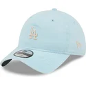 mutzen-gebogen-blau-verstellbares-band-claro-9twenty-mini-der-los-angeles-dodgers-mlb-von-new-era