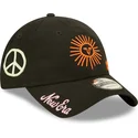 mutzen-gebogen-schwarz-verstellbares-band-9twenty-von-new-era