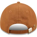 braune-verstellbare-curved-cap-9twenty-linen-von-new-era