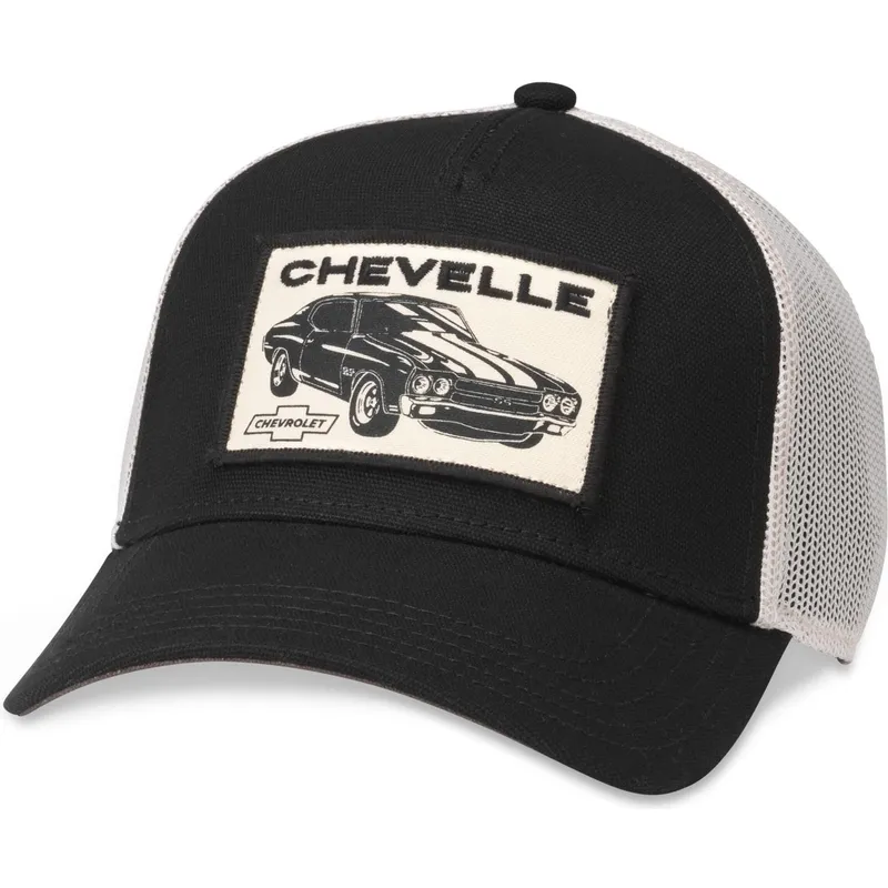 trucker-cap-schwarz-und-weiss-snapback-chevelle-by-chevrolet-valin-von-american-needle