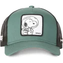 mutzen-gebogen-grun-snapback-snoopy-erdnusse-von-capslab