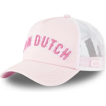 Mützen gebogen rosa snapback BUCKL von Von Dutch