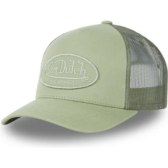 Mützen gebogen grün snapback LOF A2 von Von Dutch