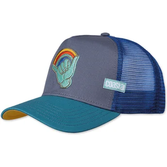 Mützen gebogen blau snapback Shakka HFT von Coastal