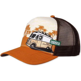Mützen gebogen braun snapback HFT von Coastal