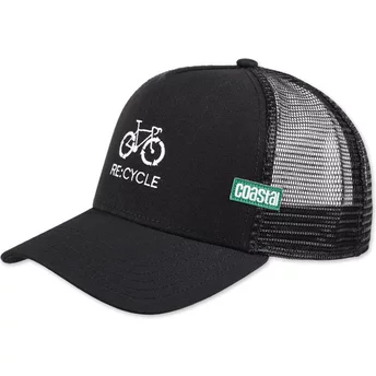 Coastal Re:Cycle HFT Black Trucker Hat