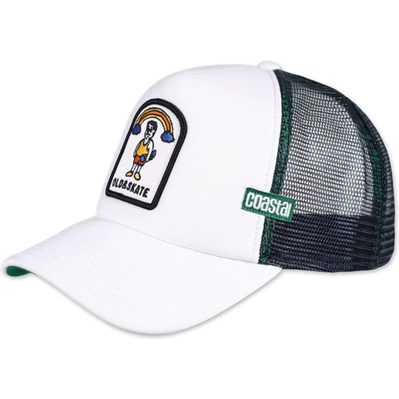weisse-trucker-kappe-old-skate-hft-von-coastal weisse-trucker-kappe-old-skate-hft-von-coastal