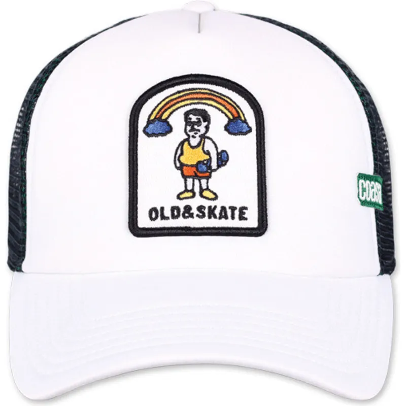 weisse-trucker-kappe-old-skate-hft-von-coastal weisse-trucker-kappe-old-skate-hft-von-coastal