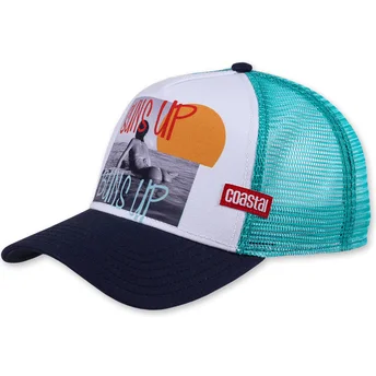 Mützen gebogen blau snapback Up Buns Up HFT von Coastal