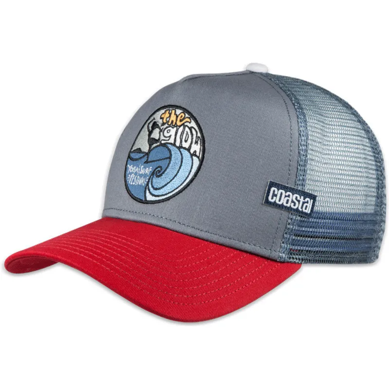graue-und-rote-trucker-kappe-the-glow-hft-von-coastal