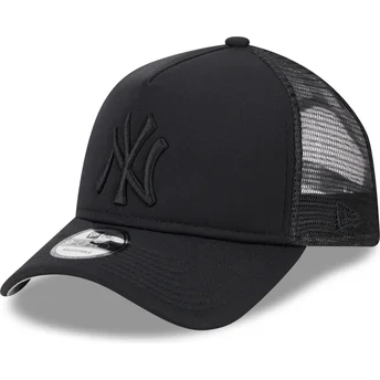 Mützen gebogen schwarz snapback 9FORTY A Frame All Day der New York Yankees MLB von New Era