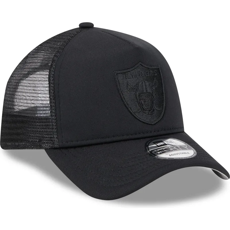 mutzen-gebogen-schwarz-snapback-9forty-a-frame-all-day-der-las-vegas-raiders-nfl-von-new-era mutzen-gebogen-schwarz-snapback-9forty-a-frame-all-day-der-las-vegas-raiders-nfl-von-new-era
