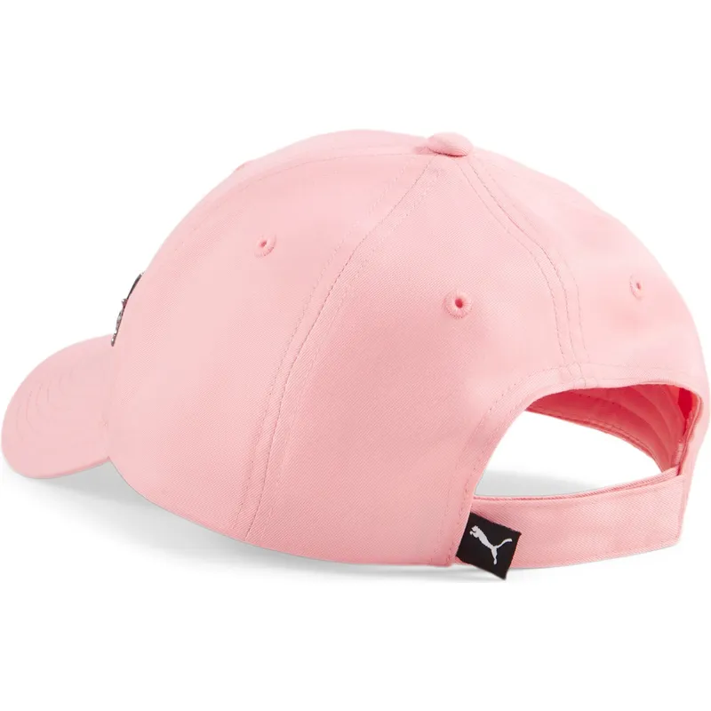 verstellbare-rosa-gebogene-kappe-metal-cat-smooth-von-puma verstellbare-rosa-gebogene-kappe-metal-cat-smooth-von-puma
