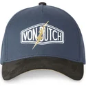 gebogene-verstellbare-marineblaue-und-schwarze-kappe-fla3-von-von-dutch