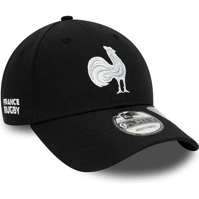 schwarze-verstellbare-curved-cap-9forty-repreve-der-french-rugby-federation-ffr-von-new-era