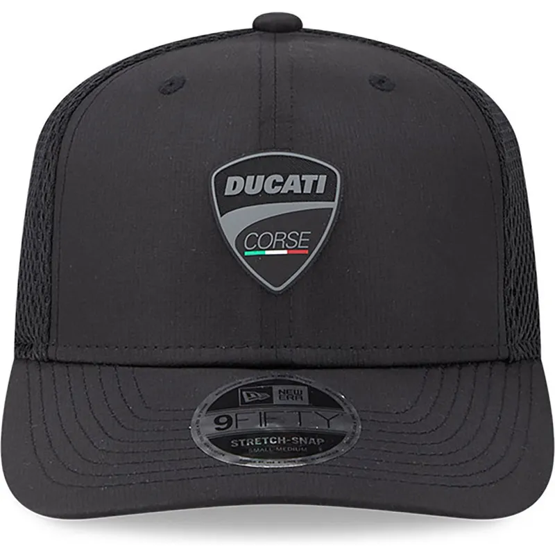 mutzen-gebogen-schwarz-snapback-9fifty-stretch-snap-ripstop-der-ducati-motor-motogp-von-new-era mutzen-gebogen-schwarz-snapback-9fifty-stretch-snap-ripstop-der-ducati-motor-motogp-von-new-era