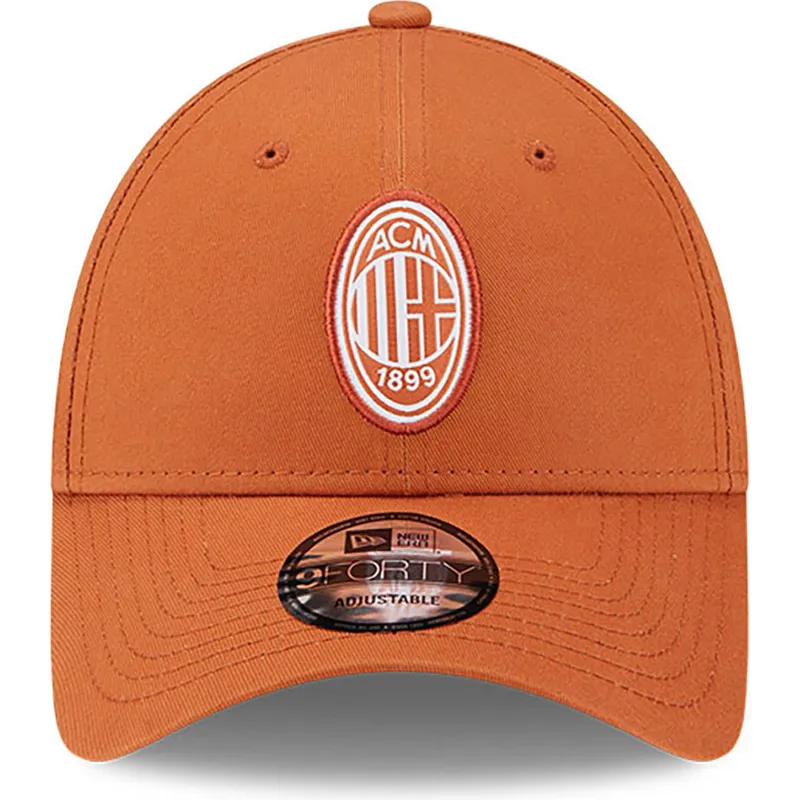 mutzen-gebogen-orange-verstellbares-band-9forty-seasonal-der-ac-milan-serie-a-von-new-era mutzen-gebogen-orange-verstellbares-band-9forty-seasonal-der-ac-milan-serie-a-von-new-era