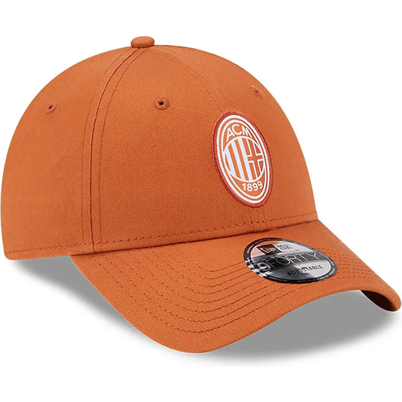 mutzen-gebogen-orange-verstellbares-band-9forty-seasonal-der-ac-milan-serie-a-von-new-era mutzen-gebogen-orange-verstellbares-band-9forty-seasonal-der-ac-milan-serie-a-von-new-era