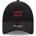 mutzen-gebogen-schwarz-verstellbares-band-sempre-milan-9forty-needle-cord-der-ac-milan-serie-a-von-new-era