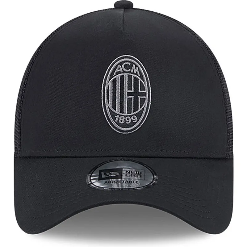 mutzen-gebogen-schwarz-snapback-a-frame-core-der-ac-milan-serie-a-von-new-era