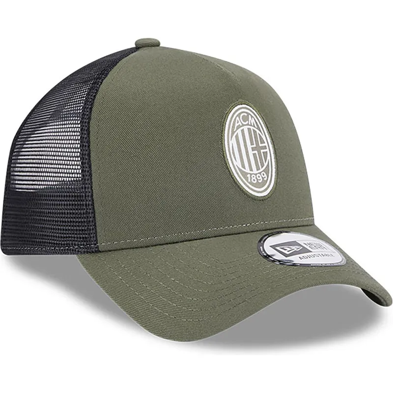 mutzen-gebogen-grun-snapback-a-frame-seasonal-der-ac-milan-serie-a-von-new-era