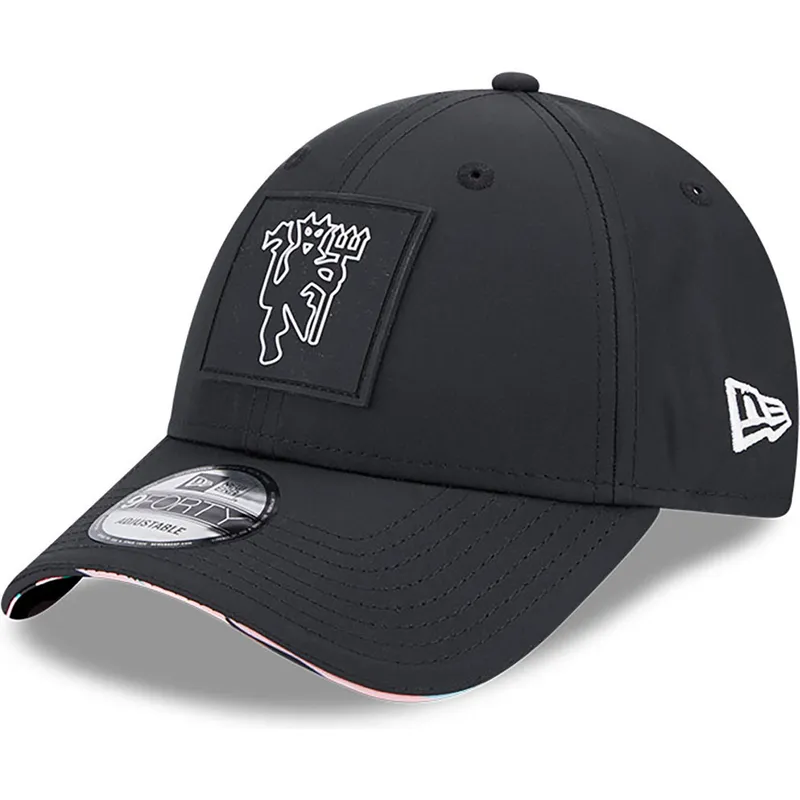 mutzen-gebogen-schwarz-snapback-9forty-all-over-print-zebra-visor-der-manchester-united-football-club-premier-league-von-new-era mutzen-gebogen-schwarz-snapback-9forty-all-over-print-zebra-visor-der-manchester-united-football-club-premier-league-von-new-era