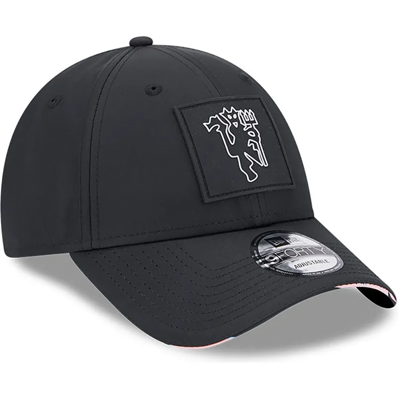 mutzen-gebogen-schwarz-snapback-9forty-all-over-print-zebra-visor-der-manchester-united-football-club-premier-league-von-new-era mutzen-gebogen-schwarz-snapback-9forty-all-over-print-zebra-visor-der-manchester-united-football-club-premier-league-von-new-era