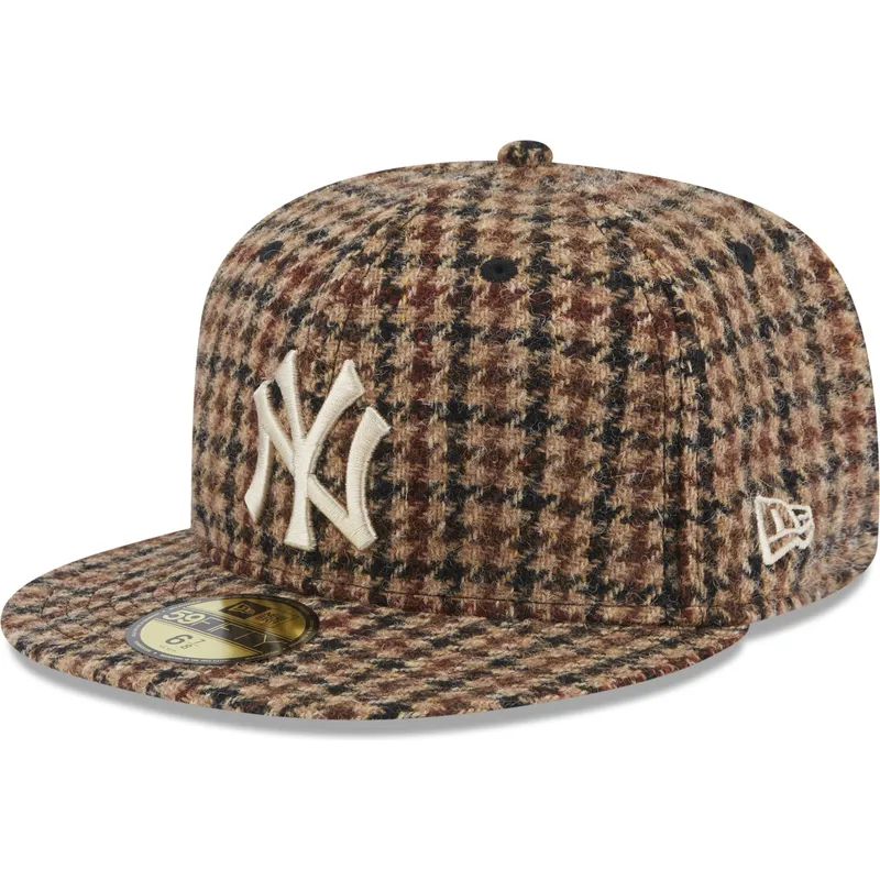 mutzen-flach-braun-angepasst-59fifty-harris-tweed-der-new-york-yankees-mlb-von-new-era mutzen-flach-braun-angepasst-59fifty-harris-tweed-der-new-york-yankees-mlb-von-new-era