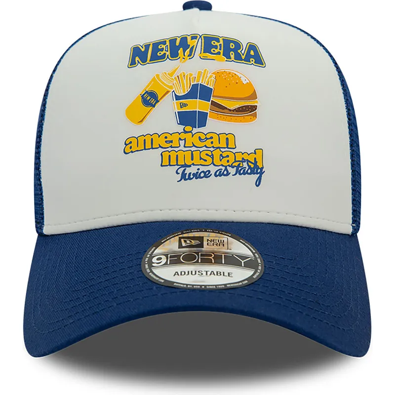 mutzen-gebogen-blau-snapback-a-frame-von-new-era mutzen-gebogen-blau-snapback-a-frame-von-new-era