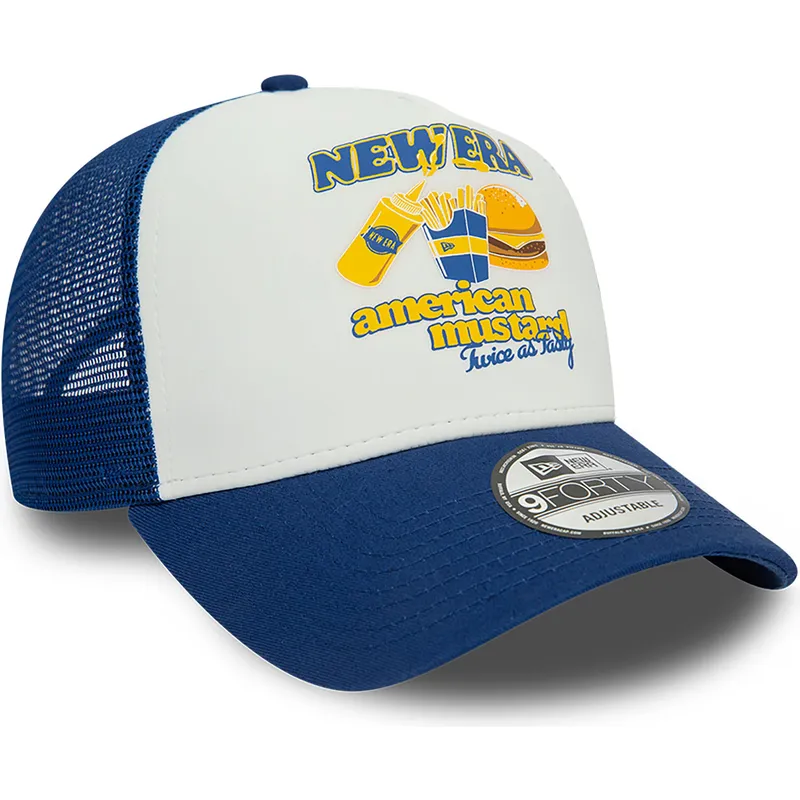 mutzen-gebogen-blau-snapback-a-frame-von-new-era mutzen-gebogen-blau-snapback-a-frame-von-new-era