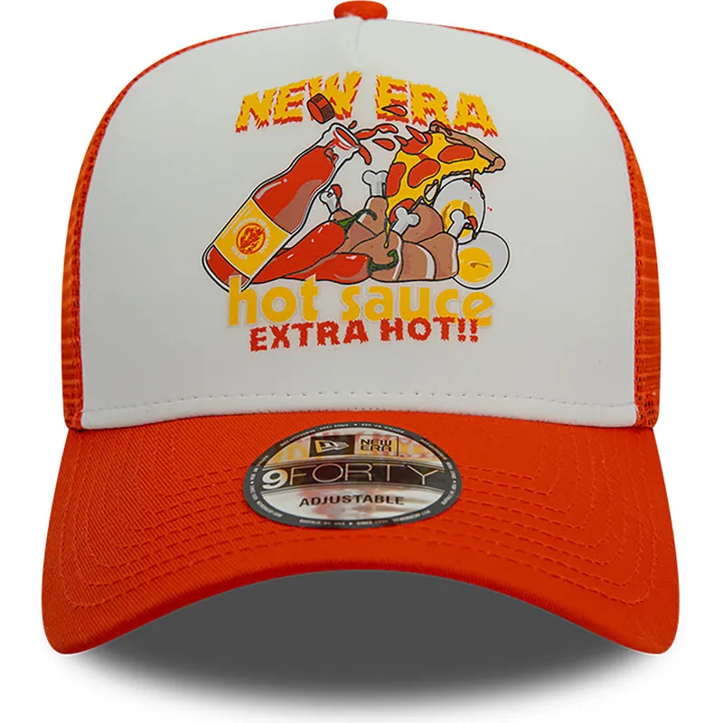 mutzen-gebogen-orange-snapback-a-frame-von-new-era mutzen-gebogen-orange-snapback-a-frame-von-new-era