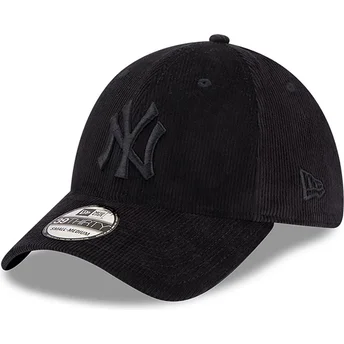 mutzen-gebogen-schwarz-angepasst-39thirty-cord-der-new-york-yankees-mlb-von-new-era