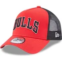 mutzen-gebogen-rot-snapback-a-frame-team-script-der-chicago-bulls-nba-von-new-era