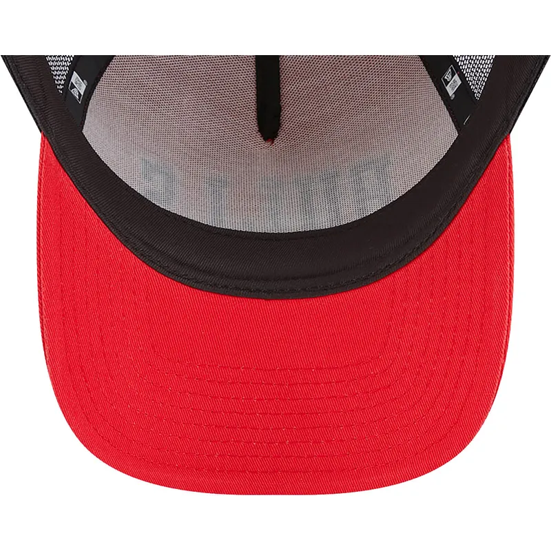 mutzen-gebogen-rot-snapback-a-frame-team-script-der-chicago-bulls-nba-von-new-era