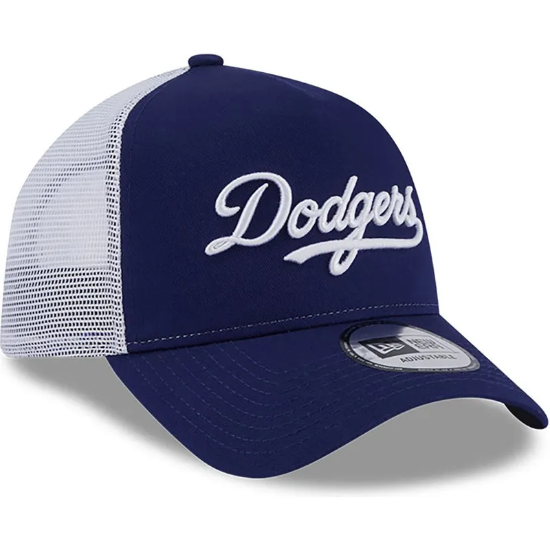 mutzen-gebogen-blau-snapback-a-frame-team-script-der-los-angeles-dodgers-mlb-von-new-era