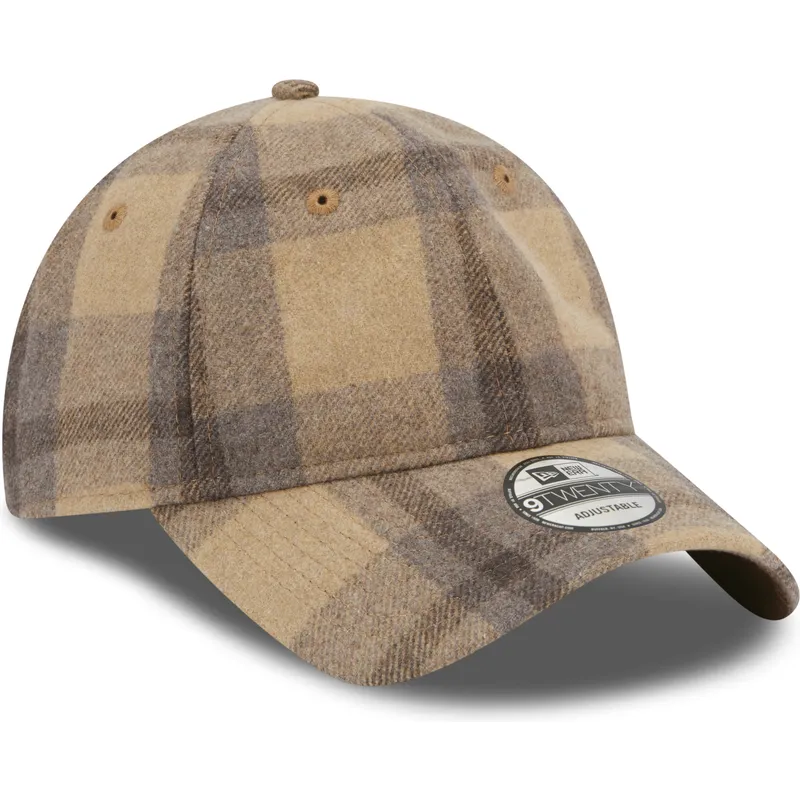 mutzen-gebogen-braun-verstellbares-band-9twenty-von-new-era