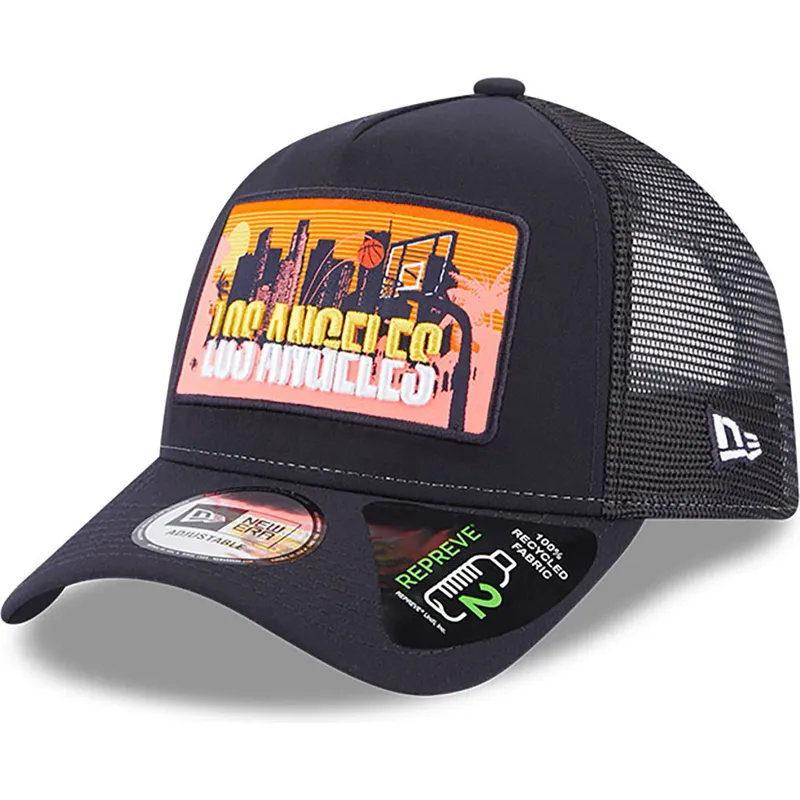 mutzen-gebogen-marineblau-snapback-a-frame-repreve-license-plate-der-los-angeles-von-new-era