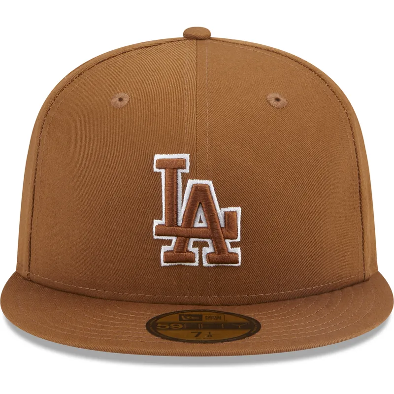 mutzen-flach-braun-angepasst-59fifty-team-outline-der-los-angeles-dodgers-mlb-von-new-era mutzen-flach-braun-angepasst-59fifty-team-outline-der-los-angeles-dodgers-mlb-von-new-era