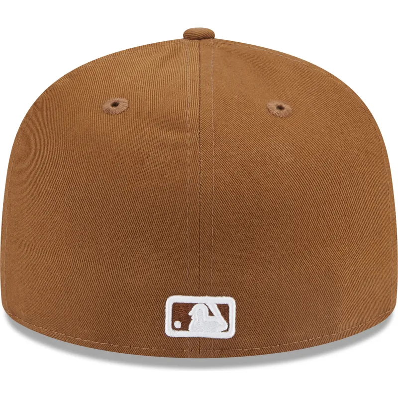 mutzen-flach-braun-angepasst-59fifty-team-outline-der-los-angeles-dodgers-mlb-von-new-era mutzen-flach-braun-angepasst-59fifty-team-outline-der-los-angeles-dodgers-mlb-von-new-era