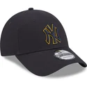 mutzen-gebogen-marineblau-verstellbares-band-9forty-team-outline-der-new-york-yankees-mlb-von-new-era