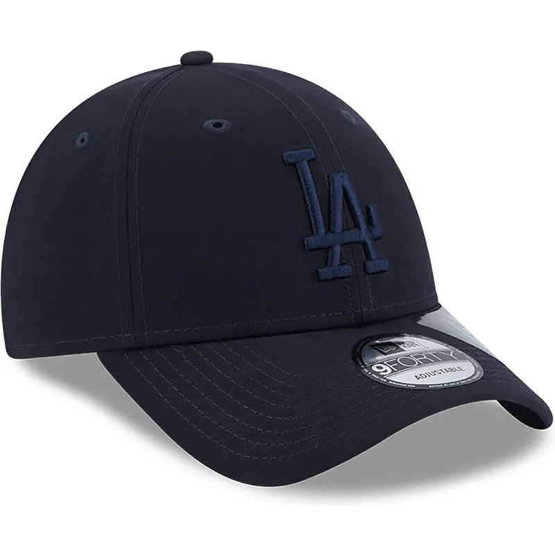 mutzen-gebogen-marineblau-verstellbares-band-9forty-repreve-der-los-angeles-dodgers-mlb-von-new-era