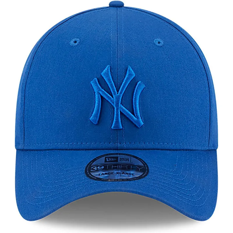 mutzen-gebogen-blau-angepasst-39thirty-league-essential-der-new-york-yankees-mlb-von-new-era